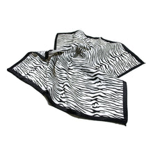 Load image into Gallery viewer, Premium Silk Feel Animal Print Square Satin Scarf 20"- Different Prints Available