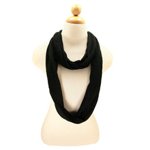 Load image into Gallery viewer, TrendsBlue Elegant Solid Color Infinity Loop Jersey Scarf