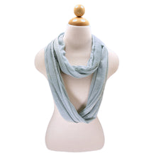 Load image into Gallery viewer, TrendsBlue Elegant Solid Color Infinity Loop Jersey Scarf