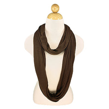 Load image into Gallery viewer, TrendsBlue Elegant Solid Color Infinity Loop Jersey Scarf