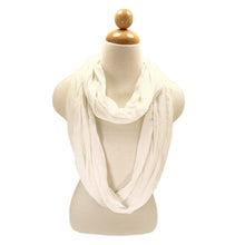 Load image into Gallery viewer, TrendsBlue Elegant Solid Color Infinity Loop Jersey Scarf