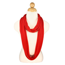 Load image into Gallery viewer, TrendsBlue Elegant Solid Color Infinity Loop Jersey Scarf