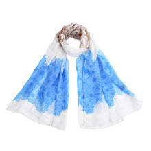 Load image into Gallery viewer, Elegant Daisy Floral Print Fashion Scarf Wrap - Different Colors