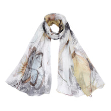 Load image into Gallery viewer, Elegant Butterfly Print Scarf Wrap - Different Colors
