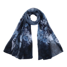 Load image into Gallery viewer, Elegant Painted Flower Floral Print Scarf Wrap - Different Colors