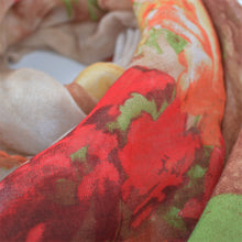 Load image into Gallery viewer, Elegant Painted Flower Floral Print Scarf Wrap - Different Colors