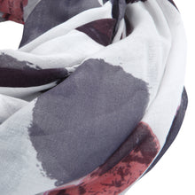 Load image into Gallery viewer, Elegant Hearts Print Frayed End Scarf Wrap - Diff Colors Available