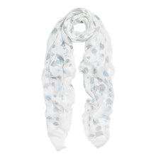 Load image into Gallery viewer, Elegant Hot Air Balloon Print Frayed End Fashion Scarf - Different Colors
