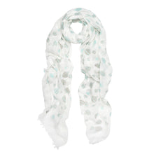 Load image into Gallery viewer, Elegant Hot Air Balloon Print Frayed End Fashion Scarf - Different Colors