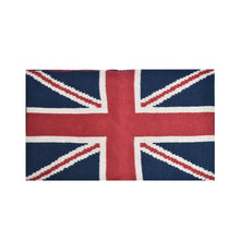 Load image into Gallery viewer, Unisex Soft Winter Knit UK British Flag Union Jack Infinity Loop Circle Scarf