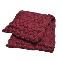 Load image into Gallery viewer, Premium Solid Winter Criss Cross Knit Thick Infinity Loop Circle Scarf
