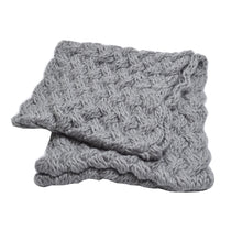 Load image into Gallery viewer, Premium Solid Winter Criss Cross Knit Thick Infinity Loop Circle Scarf