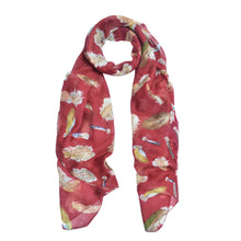 Load image into Gallery viewer, Elegant Women's Feather Print Fashion Scarf Wrap - Different Colors