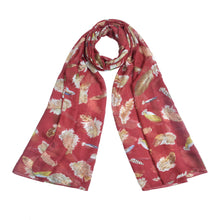 Load image into Gallery viewer, Elegant Women's Feather Print Fashion Scarf Wrap - Different Colors