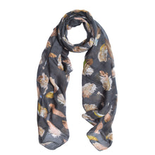 Load image into Gallery viewer, Elegant Women's Feather Print Fashion Scarf Wrap - Different Colors