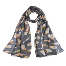 Load image into Gallery viewer, Elegant Women's Feather Print Fashion Scarf Wrap - Different Colors