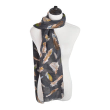 Load image into Gallery viewer, Elegant Women's Feather Print Fashion Scarf Wrap - Different Colors