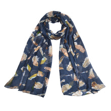 Load image into Gallery viewer, Elegant Women's Feather Print Fashion Scarf Wrap - Different Colors