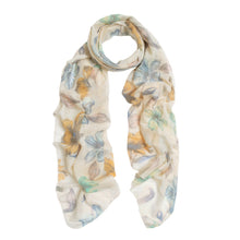 Load image into Gallery viewer, Elegant Viscose Artistic Floral Print Fashion Scarf Wrap
