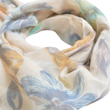 Load image into Gallery viewer, Elegant Viscose Artistic Floral Print Fashion Scarf Wrap