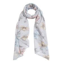 Load image into Gallery viewer, Elegant Viscose Artistic Floral Print Fashion Scarf Wrap