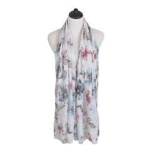 Load image into Gallery viewer, Elegant Viscose Artistic Floral Print Fashion Scarf Wrap