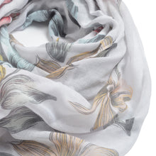Load image into Gallery viewer, Elegant Viscose Artistic Floral Print Fashion Scarf Wrap