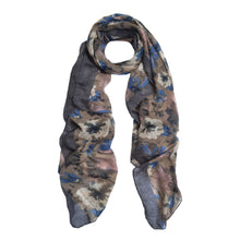 Load image into Gallery viewer, Elegant Viscose Artistic Plum Blossom Floral Print Fashion Scarf Wrap