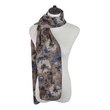 Load image into Gallery viewer, Elegant Viscose Artistic Plum Blossom Floral Print Fashion Scarf Wrap