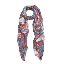 Load image into Gallery viewer, Premium Tribal Paisley Floral Print Frayed Edge Scarf Shawl Wrap - Diff Colors