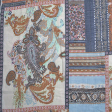 Load image into Gallery viewer, Premium Tribal Paisley Floral Print Frayed Edge Scarf Shawl Wrap - Diff Colors
