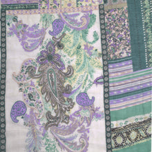 Load image into Gallery viewer, Premium Tribal Paisley Floral Print Frayed Edge Scarf Shawl Wrap - Diff Colors