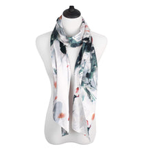 Load image into Gallery viewer, TrendsBlue Elegant Artistic Floral Scenery Painting Silk Feel Fashion Scarf Wrap