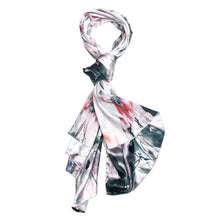 Load image into Gallery viewer, TrendsBlue Elegant Artistic Floral Scenery Painting Silk Feel Fashion Scarf Wrap