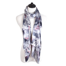 Load image into Gallery viewer, TrendsBlue Elegant Artistic Floral Scenery Painting Silk Feel Fashion Scarf Wrap