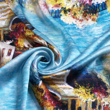 Load image into Gallery viewer, TrendsBlue Premium 100% Pure Silk Floral Print Small Square Scarf 21"