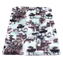 Load image into Gallery viewer, TrendsBlue Elegant Artistic Floral Scenery Painting Silk Feel Fashion Scarf Wrap