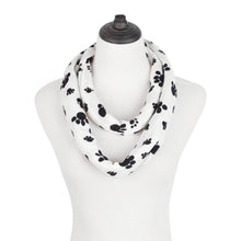 Load image into Gallery viewer, Premium Dog Paw Print Infinity Loop Circle Scarf - Different Colors