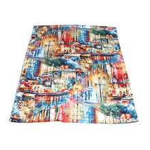 Load image into Gallery viewer, TrendsBlue Elegant Artistic Floral Scenery Painting Silk Feel Fashion Scarf Wrap