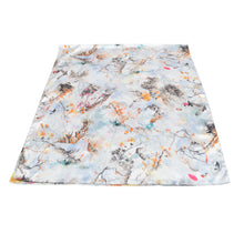 Load image into Gallery viewer, TrendsBlue Elegant Artistic Floral Scenery Painting Silk Feel Fashion Scarf Wrap