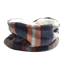 Load image into Gallery viewer, Premium Checker Plaid Soft Faux Fur Infinity Loop Circle Scarf - Diff Colors