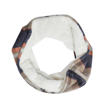 Load image into Gallery viewer, Premium Checker Plaid Soft Faux Fur Infinity Loop Circle Scarf - Diff Colors
