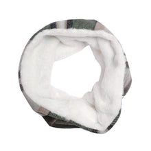 Load image into Gallery viewer, Premium Checker Plaid Soft Faux Fur Infinity Loop Circle Scarf - Diff Colors