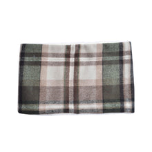 Load image into Gallery viewer, Premium Checker Plaid Soft Faux Fur Infinity Loop Circle Scarf - Diff Colors