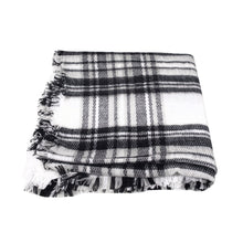 Load image into Gallery viewer, Premium Winter Large Soft Knit Plaid Checked Square Blanket Scarf Shawl Wrap