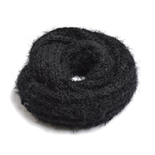 Load image into Gallery viewer, Super Soft Solid Color Winter Rib Knit Fur Thick Infinity Loop Circle Scarf