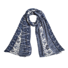Load image into Gallery viewer, Elegant Soft Floral Vine Leaves Print Fashion Scarf Wrap - Different Colors
