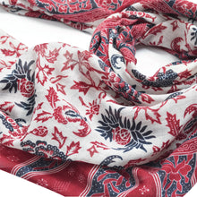 Load image into Gallery viewer, Elegant Soft Floral Vine Leaves Print Fashion Scarf Wrap - Different Colors