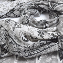 Load image into Gallery viewer, Elegant Soft Floral Vine Leaves Print Fashion Scarf Wrap - Different Colors