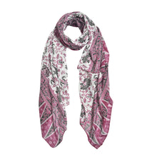 Load image into Gallery viewer, Elegant Soft Floral Vine Leaves Print Fashion Scarf Wrap - Different Colors
